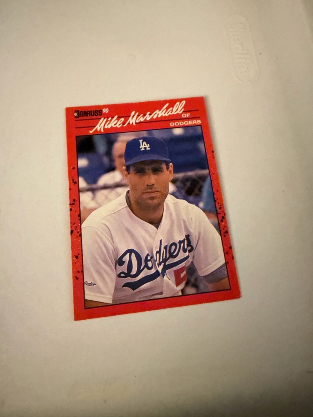 1990 Donruss Mike Marshall dodgers baseball card